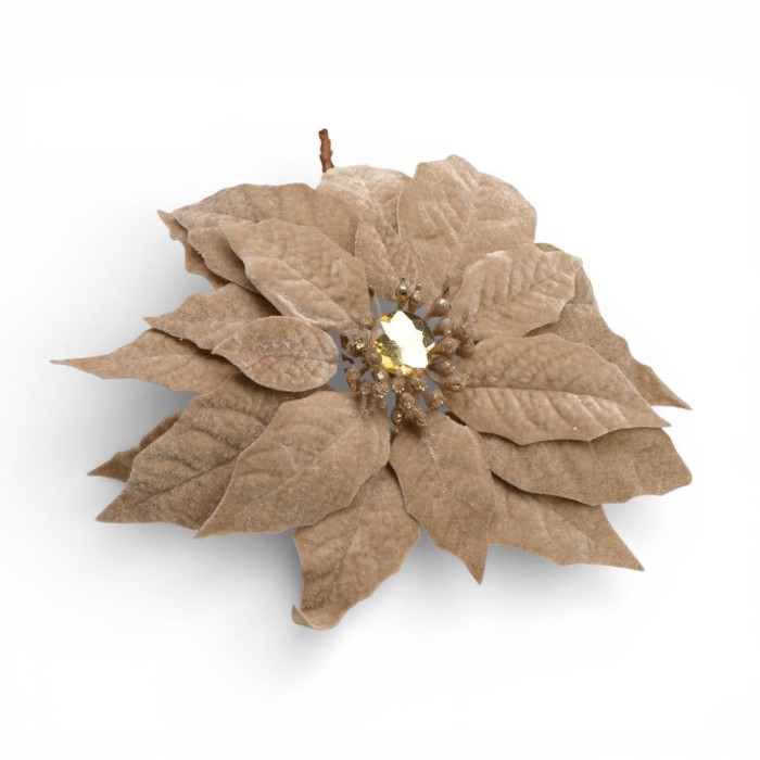 RAMETTO STELLA NATALE CM 23 BRONZO